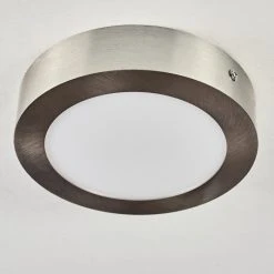 Hofstein Finsrud Deckenleuchte LED Nickel-Matt, 1-flammig -Bürolampen Verkäufe finsrud deckenleuchte h3427392 7