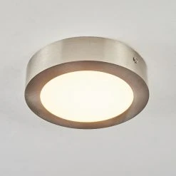 Hofstein Finsrud Deckenleuchte LED Nickel-Matt, 1-flammig -Bürolampen Verkäufe finsrud deckenleuchte h3427392 9