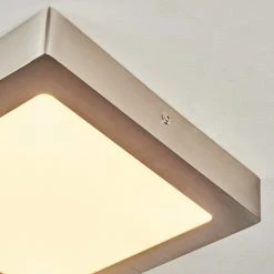 Hofstein Finsrud Deckenleuchte LED Nickel-Matt, 1-flammig -Bürolampen Verkäufe finsrud deckenleuchte h3427446 5