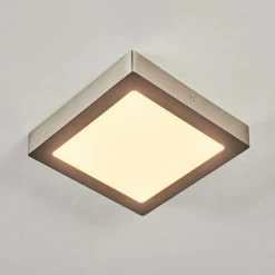Hofstein Finsrud Deckenleuchte LED Nickel-Matt, 1-flammig -Bürolampen Verkäufe finsrud deckenleuchte h3427446 9