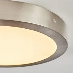 Hofstein Finsrud Deckenleuchte LED Nickel-Matt, 1-flammig 16 Hofstein Finsrud Deckenleuchte LED Nickel-Matt, 1-flammig -Bürolampen Verkäufe finsrud deckenleuchte h3427477 5