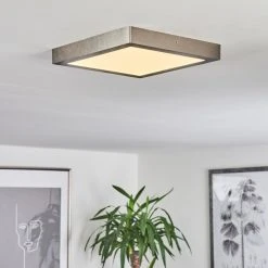 Hofstein Finsrud Deckenleuchte LED Nickel-Matt, 1-flammig -Bürolampen Verkäufe finsrud deckenleuchte h3427484 8