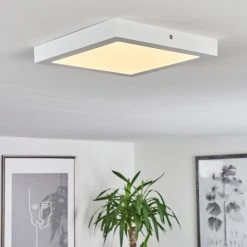 Hofstein Finsrud Deckenleuchte LED Weiß, 1-flammig