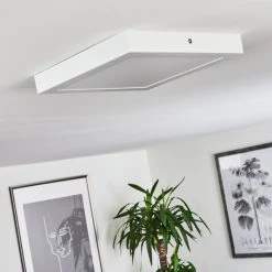 Hofstein Finsrud Deckenleuchte LED Weiß, 1-flammig -Bürolampen Verkäufe finsrud deckenleuchte h3427538 10