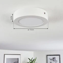 Hofstein Finsrud Deckenleuchte LED Weiß, 1-flammig 13 Hofstein Finsrud Deckenleuchte LED Weiß, 1-flammig -Bürolampen Verkäufe finsrud deckenleuchte h3436288 3