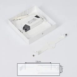 Hofstein Finsrud Deckenleuchte LED Weiß, 1-flammig -Bürolampen Verkäufe finsrud deckenleuchte h3436301 4