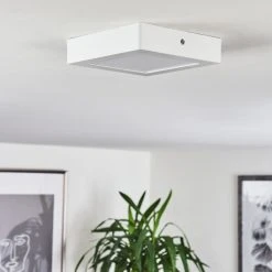 Hofstein Finsrud Deckenleuchte LED Weiß, 1-flammig -Bürolampen Verkäufe finsrud deckenleuchte h3436301 9