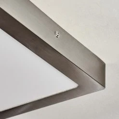 Hofstein Finsrud Deckenleuchte LED Nickel-Matt, 1-flammig 12 Hofstein Finsrud Deckenleuchte LED Nickel-Matt, 1-flammig -Bürolampen Verkäufe finsrud deckenleuchte h3436615 2