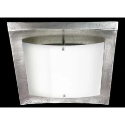 Fischer Leuchten Shine Alu Deckenleuchte LED Nickel-Matt, 1-flammig