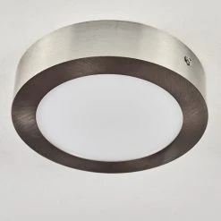 Hofstein Fnsrud Deckenleuchte LED Nickel-Matt, 1-flammig -Bürolampen Verkäufe fnsrud deckenleuchte h3436592 7