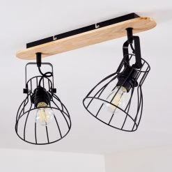 Hofstein Forshaga Deckenleuchte Holz hell, 2-flammig -Bürolampen Verkäufe forshaga deckenleuchte h3346877 8