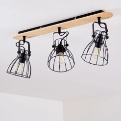 Hofstein Forshaga Deckenleuchte Braun, 3-flammig -Bürolampen Verkäufe forshaga deckenleuchte h3346891 18