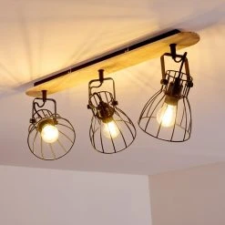 Hofstein Forshaga Deckenleuchte Braun, 3-flammig -Bürolampen Verkäufe forshaga deckenleuchte h3346891 4