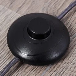 Hofstein Gauley Stehleuchte Schwarz, Braun, 1-flammig -Bürolampen Verkäufe gauley stehleuchte h3352649 2