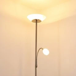 Hofstein Gismaro Stehleuchte Nickel-Matt, 3-flammig -Bürolampen Verkäufe gismaro stehleuchte h3358054 11