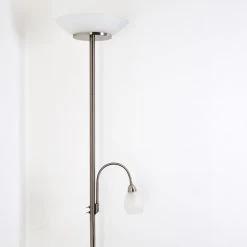 Hofstein Gismaro Stehleuchte Nickel-Matt, 3-flammig -Bürolampen Verkäufe gismaro stehleuchte h3358054 6