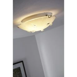 Globo ALIVIA Deckenleuchte Chrom, 2-flammig -Bürolampen Verkäufe globo alivia deckenleuchte 40414 2 9