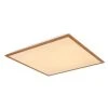 Globo DORO LED Panel Holz hell, 1-flammig