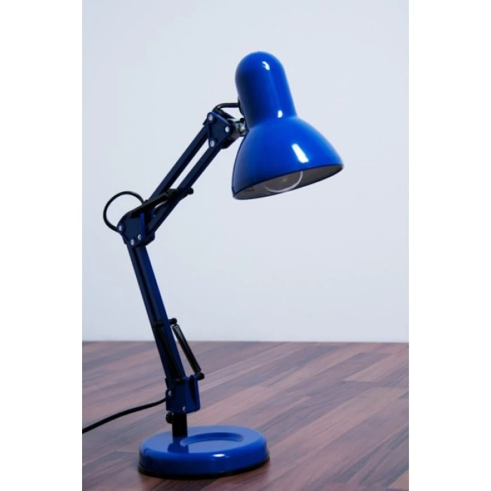 Globo Famous Schreibtischleuchte Blau, 1-flammig 4 Globo Famous Schreibtischleuchte Blau, 1-flammig – Bild 4