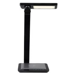 Globo HEKLA Tischleuchte LED Schwarz, 1-flammig -Bürolampen Verkäufe globo hekla tischleuchte 58339swc 3