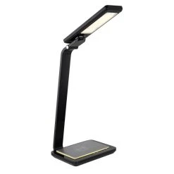 Globo HEKLA Tischleuchte LED Schwarz, 1-flammig -Bürolampen Verkäufe globo hekla tischleuchte 58339swc 8