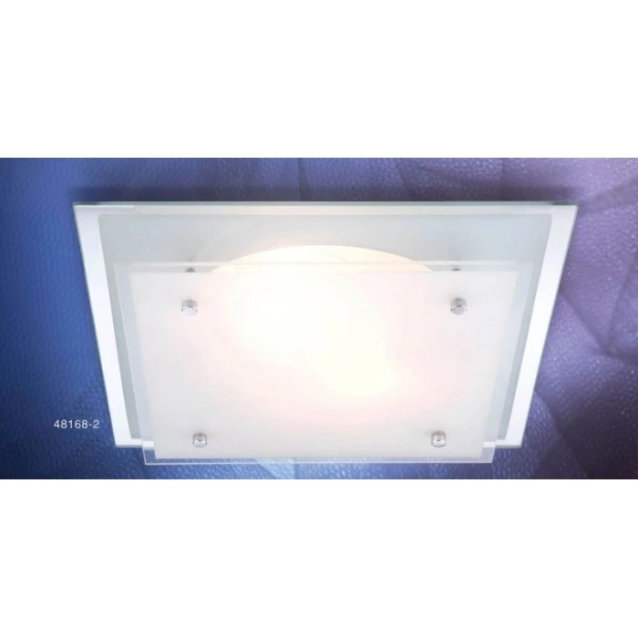 Globo INDI Deckenleuchte Chrom, 2-flammig 1 Globo INDI Deckenleuchte Chrom, 2-flammig