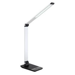 Globo KABIRA Tischleuchte LED Silber, 1-flammig -Bürolampen Verkäufe globo kabira tischleuchte 58425s 4