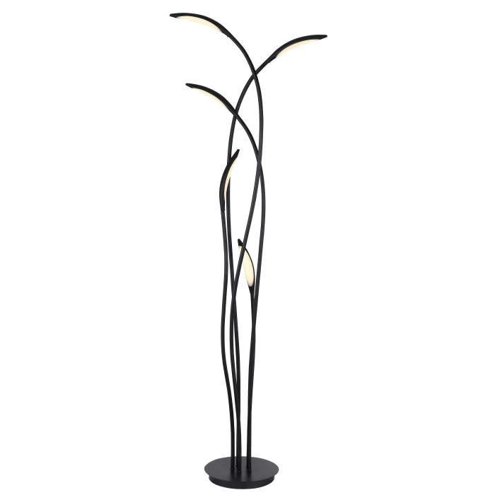 Globo KAELA Stehleuchte LED Schwarz, 1-flammig 1 Globo KAELA Stehleuchte LED Schwarz, 1-flammig