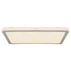 Globo LANZO Deckenleuchte LED Weiß, 1-flammig -Bürolampen Verkäufe globo lanzo deckenleuchte 48284 80 3