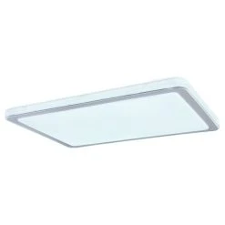 Globo LANZO Deckenleuchte LED Weiß, 1-flammig -Bürolampen Verkäufe globo lanzo deckenleuchte 48284 80 8