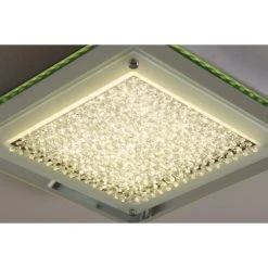 Globo LIANA Deckenleuchte LED Chrom, 1-flammig -Bürolampen Verkäufe globo liana deckenleuchte 49300 10