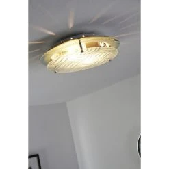 Globo MARIE Deckenleuchte Chrom, 2-flammig -Bürolampen Verkäufe globo marie deckenleuchte 48160 2 2