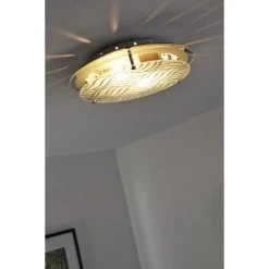 Globo MARIE Deckenleuchte Chrom, 2-flammig -Bürolampen Verkäufe globo marie deckenleuchte 48160 2 6