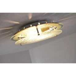 Globo MARIE Deckenleuchte Chrom, 2-flammig -Bürolampen Verkäufe globo marie deckenleuchte 48160 2 7