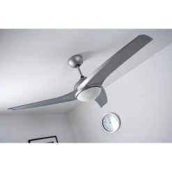 Globo PRIMO Ventilator Silber, Weiß, 2-flammig, Fernbedienung -Bürolampen Verkäufe globo primo ventilator 305 do1 3