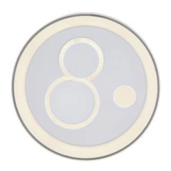 Globo ROBA Deckenleuchte LED Weiß, 1-flammig, Fernbedienung 10 Globo ROBA Deckenleuchte LED Weiß, 1-flammig, Fernbedienung -Bürolampen Verkäufe globo roba deckenleuchte 48423 36 2