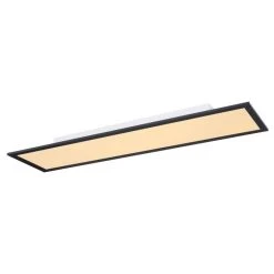 Globo SUZAKU LED Panel Schwarz, 1-flammig