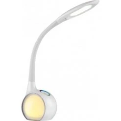 Globo TARRON Tischleuchte LED Weiß, Transparent, Klar, 3-flammig -Bürolampen Verkäufe globo tarron tischleuchte 58278 5