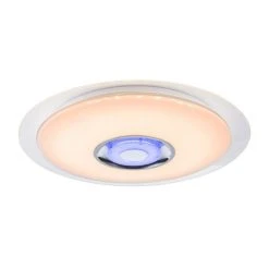 GLOBO TUNE Deckenleuchte LED Weiß, 2-flammig, Fernbedienung, Farbwechsler -Bürolampen Verkäufe globo tune deckenleuchte 41341 24 16