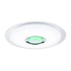 GLOBO TUNE Deckenleuchte LED Weiß, 2-flammig, Fernbedienung, Farbwechsler -Bürolampen Verkäufe globo tune deckenleuchte 41341 24 4