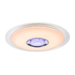 GLOBO TUNE Deckenleuchte LED Weiß, 2-flammig, Fernbedienung, Farbwechsler -Bürolampen Verkäufe globo tune deckenleuchte 41341 24 9