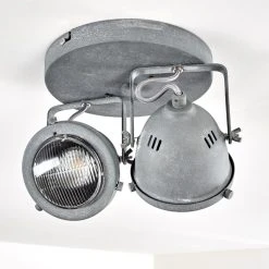 Hofstein Glostrup Deckenleuchte LED Grau, 2-flammig -Bürolampen Verkäufe glostrup deckenleuchte h3293904 do1 5