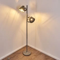 Hofstein Glostrup Stehleuchte Grau, 2-flammig -Bürolampen Verkäufe glostrup stehleuchte h3335772 do1 5