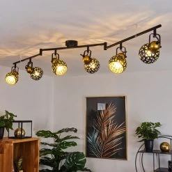 Hofstein Gomsrud Deckenleuchte Schwarz, 6-flammig 16 Hofstein Gomsrud Deckenleuchte Schwarz, 6-flammig -Bürolampen Verkäufe gomsrud deckenleuchte h3434666 6