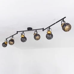 Hofstein Gomsrud Deckenleuchte Schwarz, 6-flammig 17 Hofstein Gomsrud Deckenleuchte Schwarz, 6-flammig -Bürolampen Verkäufe gomsrud deckenleuchte h3434666 7