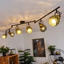 Hofstein Gomsrud Deckenleuchte Schwarz, 6-flammig 18 Hofstein Gomsrud Deckenleuchte Schwarz, 6-flammig -Bürolampen Verkäufe gomsrud deckenleuchte h3434666 8