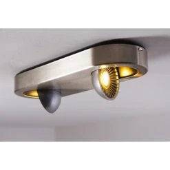 Hofstein Granada Deckenleuchte LED Nickel-Matt, 2-flammig -Bürolampen Verkäufe granada deckenleuchte h3002278 14
