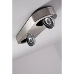 Hofstein Granada Deckenleuchte LED Nickel-Matt, 2-flammig -Bürolampen Verkäufe granada deckenleuchte h3002278 20