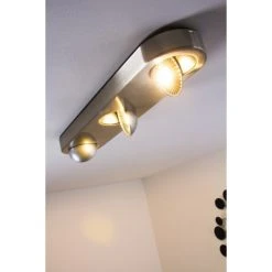 Hofstein Granada Deckenleuchte LED Nickel-Matt, 3-flammig 34 Hofstein Granada Deckenleuchte LED Nickel-Matt, 3-flammig -Bürolampen Verkäufe granada deckenleuchte h3002285 11