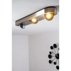 Hofstein Granada Deckenleuchte LED Nickel-Matt, 3-flammig 28 Hofstein Granada Deckenleuchte LED Nickel-Matt, 3-flammig -Bürolampen Verkäufe granada deckenleuchte h3002285 5